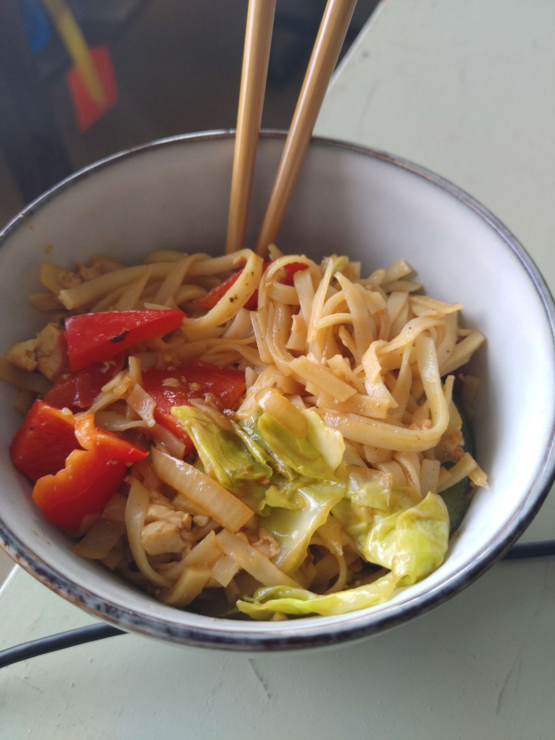 Title image for Vegan Guyanese Chow Mein
