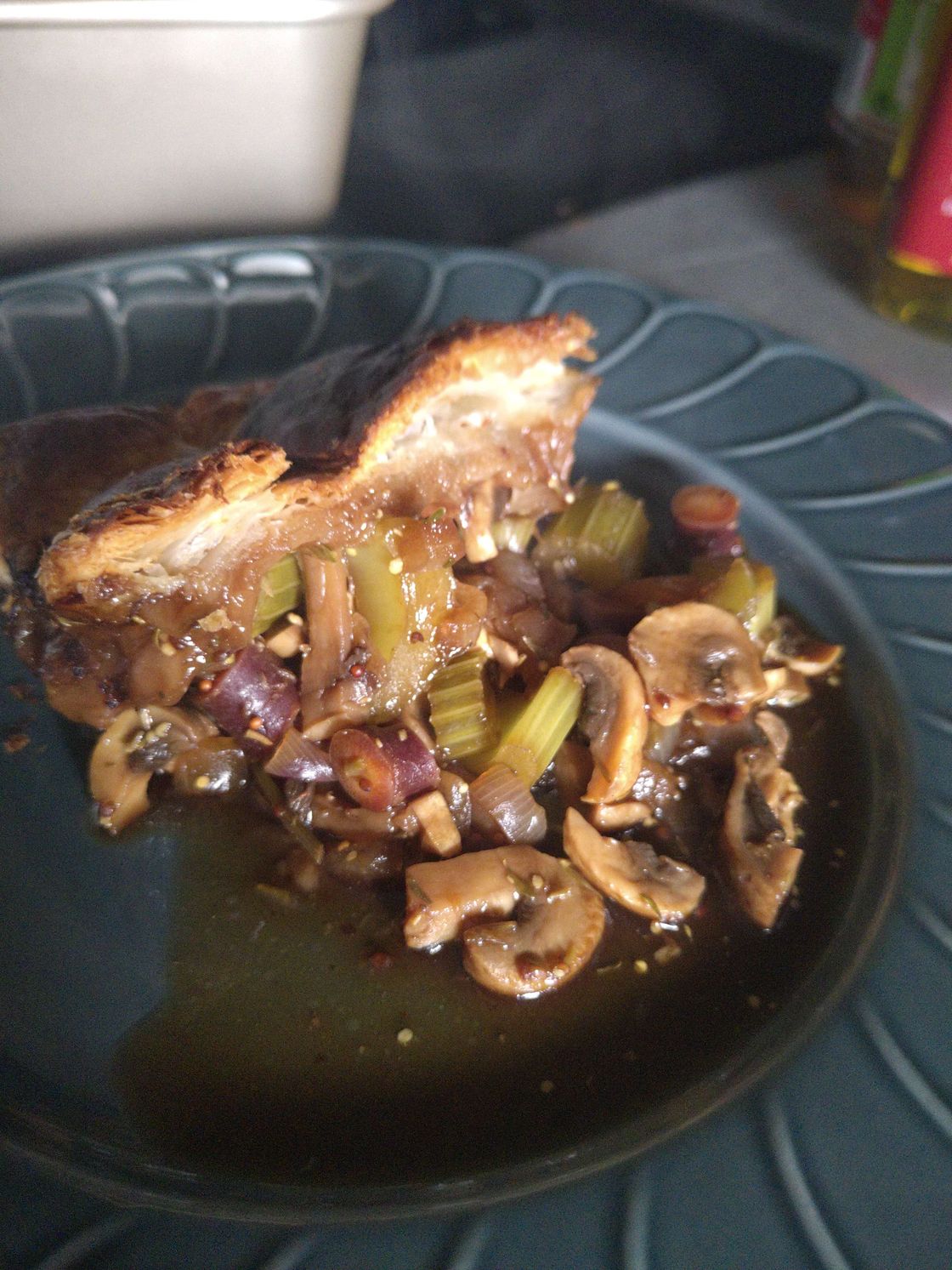 Title image for Vegan Guinness Pie