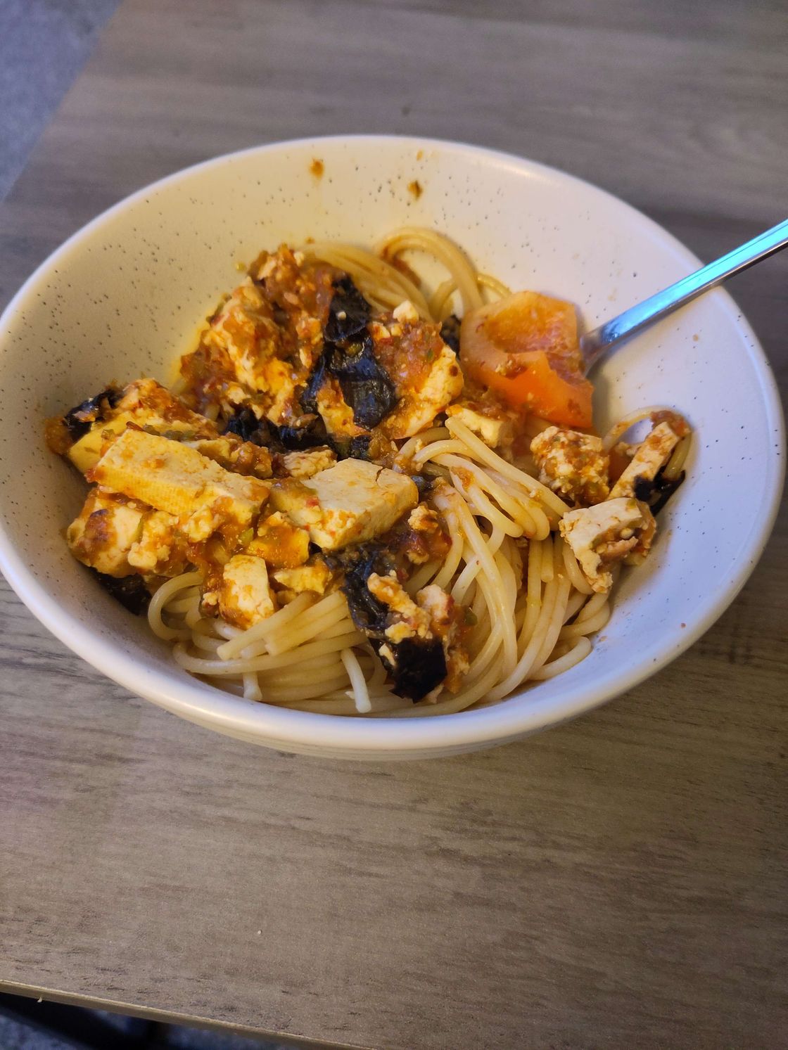 Title image for Vegan Liberian Spaghetti